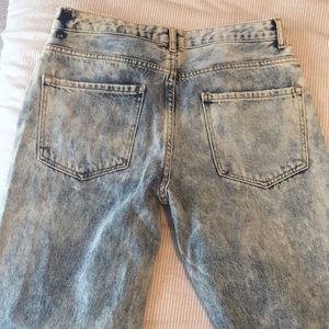 Faded Wash Jeans
